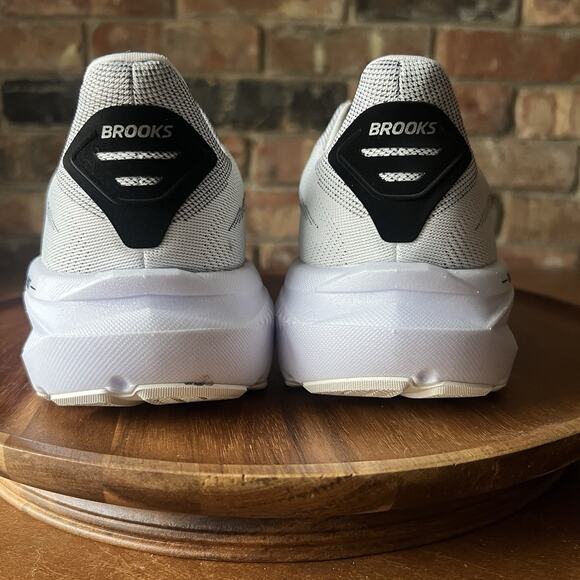 Brooks Ghost 17 Wide White Black Rose Gold Women's 8 Road Running Shoes Sneakers - Picture 8 of 16